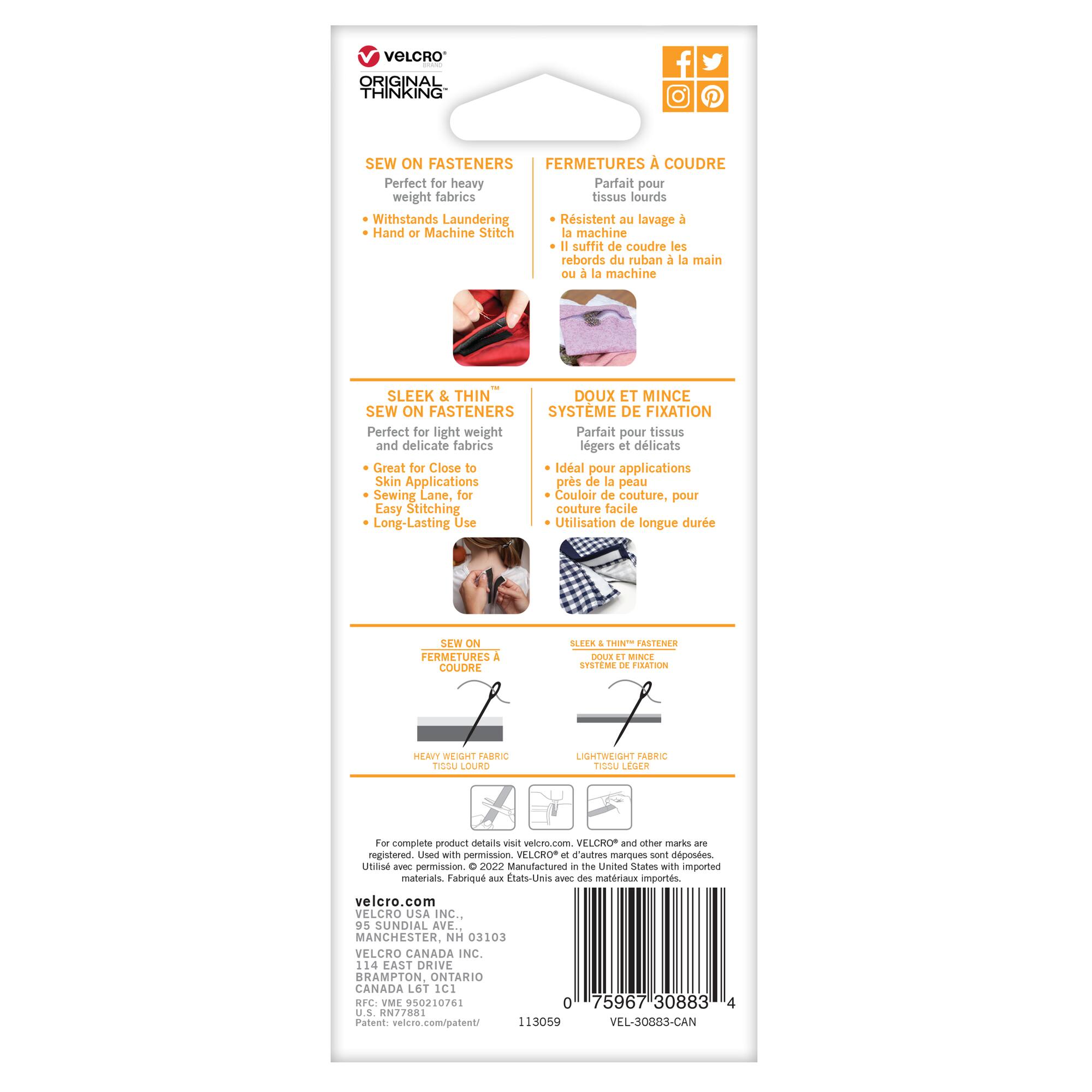 VELCRO® Brand Sewing Starter Kit